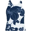Lands' End Women's Plus Size DD-Cup Tugless High Neck Strappy Back Tankini Swimsuit Top - 3 of 4