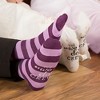 Pavilion Gift Company - Open Bar - Purple - Men's Cotton Blend Sock - Socks - 3 of 4