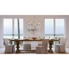 Urban Ambiance Luxury Transitional Chandelier 14''H x 30''W,  Brushed Nickel Finish,  Coronado Collection, UHP4263 - 2 of 4