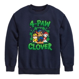 Boys' - Nickelodeon - Paw Patrol Graphic Long Sleeve Fleece Sweatshirt - 1 of 4