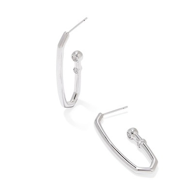 Kendra Scott Traci Cubic Zirconia Hoop Earrings