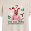 Women's - A Christmas Story - Ho Ho No Pink Bunny Suit Oversized Graphic T-Shirt - 2 of 4