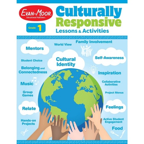 Culturally Responsive Lessons & Activities, Grade 1 Teacher Resource - by  Evan-Moor Educational Publishers (Paperback) - image 1 of 1