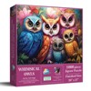 Sunsout Whimsical Owls 1000 pc Jigsaw Puzzle 28134 - 2 of 4