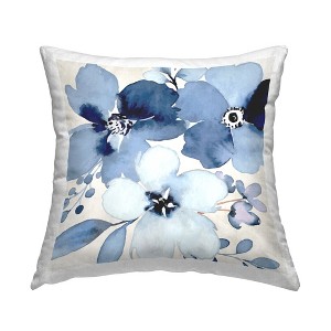 Stupell Industries Modern Blue Flower Blossoms - 1 of 3