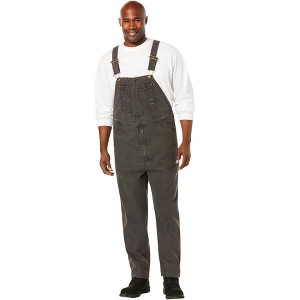 Boulder Creek by KingSize Men's Big & Tall  Denim Overalls - 1 of 4