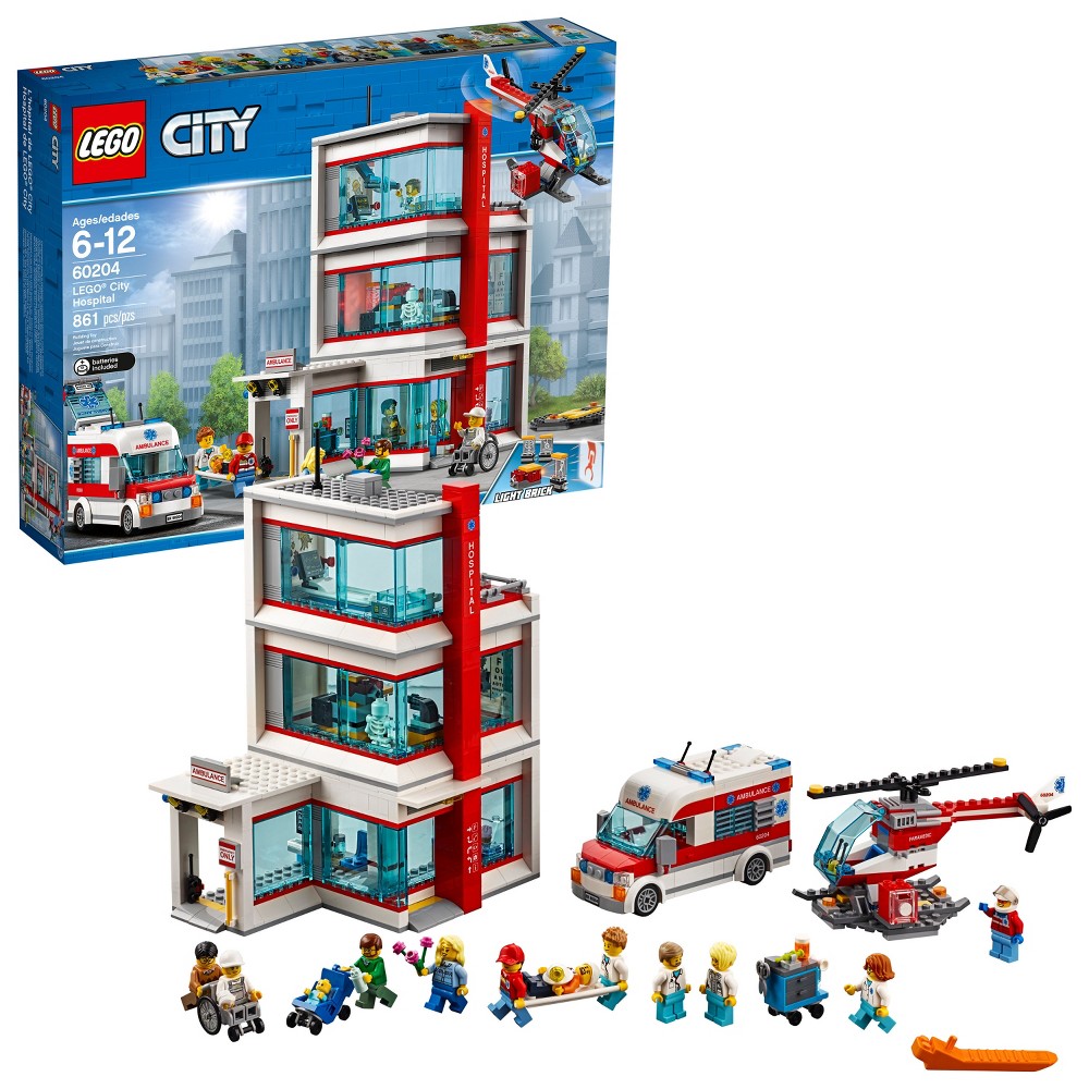 UPC 673419281409 product image for LEGO City Town Hospital 60204 | upcitemdb.com