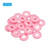 Unique Bargains Plastic DIY Notebook Planner Heart Book Binding Discs 22 Pcs - 3 of 4