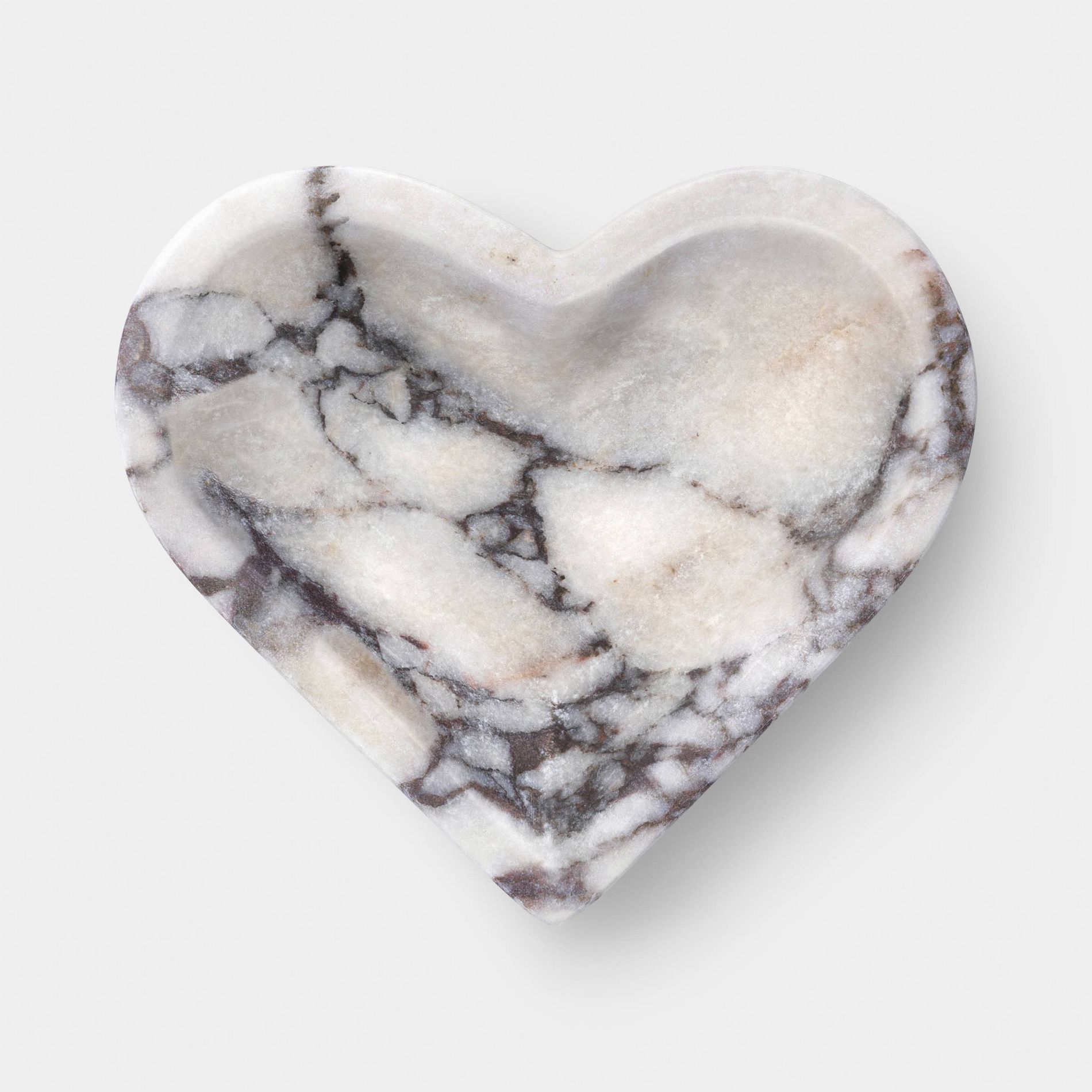 Valentine's Day Marble Heart Dish - Threshold™