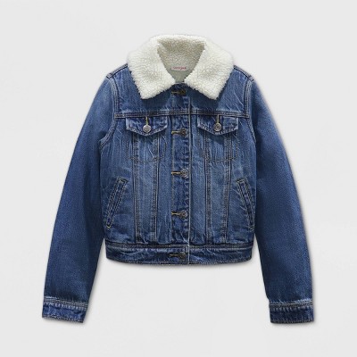 sherpa denim jacket target