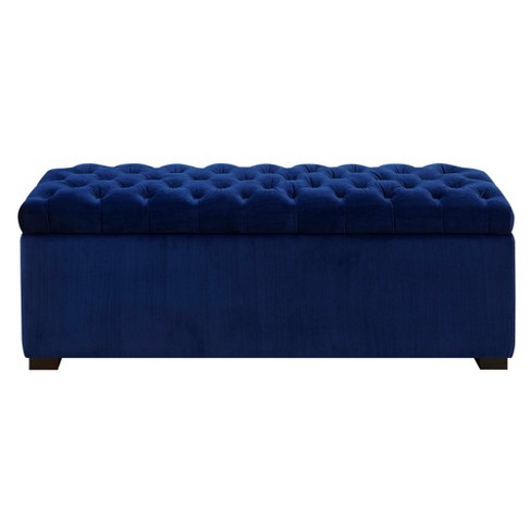 Carson Tufted Storage Ottoman - Picket House Furnishings - image 1 of 4
