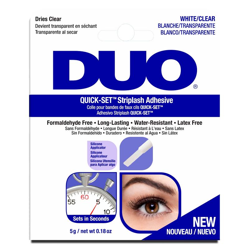 DUO Adhesive Quick Set Lash Adhesive - Clear - 0.18oz, 3 of 6