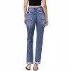 Women's Wo's Fortuitious friend Distressed Crop Jean - LOVERVET - 2 of 2