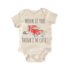 Trucking Trucker Truck - Baby Boy Girl Clothes Infant Onesie® Funny Cute Newborn GS1 - 1 of 1
