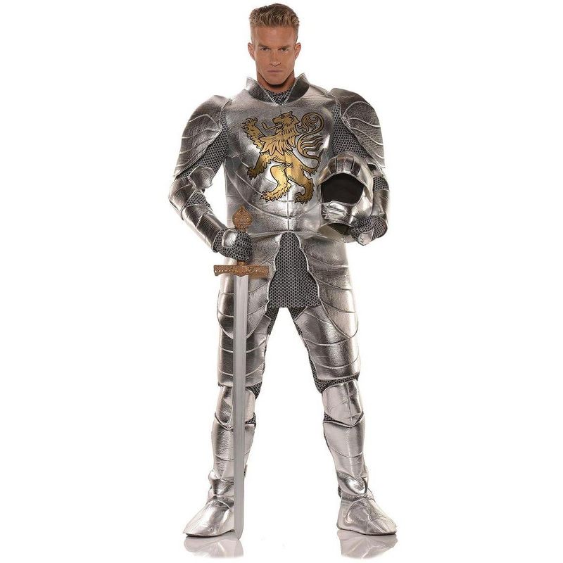Underwraps Costumes Knight in Shining Armor Adult Men's Costume, 1 of 2