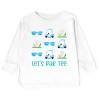 The Juniper Shop Let's Par Tee Sunglasses Toddler Long Sleeve Tee - 2 of 4