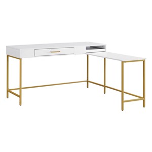 Modern Life L Shaped Desk - OSP Home Furnishings - 1 of 4