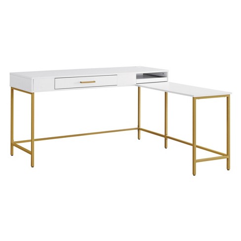 Target l sale shaped desk