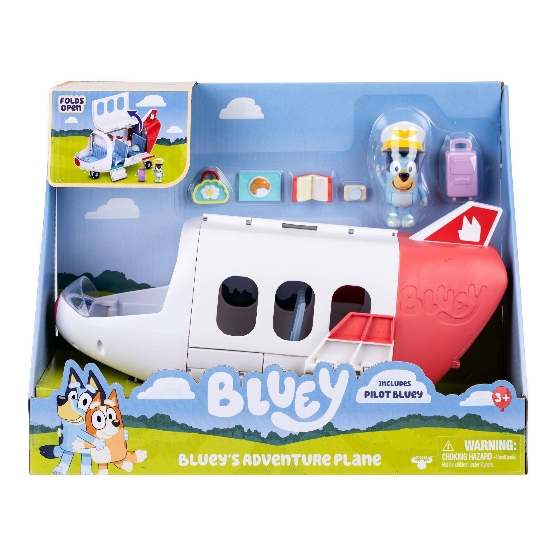 Bluey’s Adventure Plane