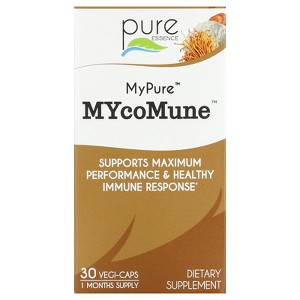 Pure Essence MyPure, MYcoMUNE, 30 Vegi-Caps - 1 of 4