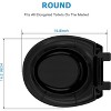 Toilet Seats Elongated,Extra Long Toilet Seat,Built-In Potty Training Seat for Toddlers, Easy Installation & Release with Hardware - 4 of 4