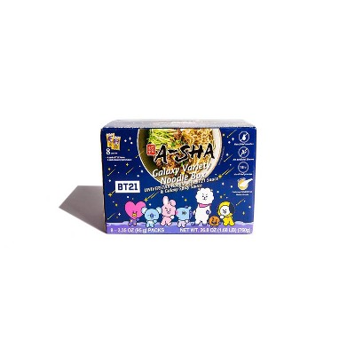 BT21 A-Sha Galaxy Variety Noodle Box - 26.8oz/8ct