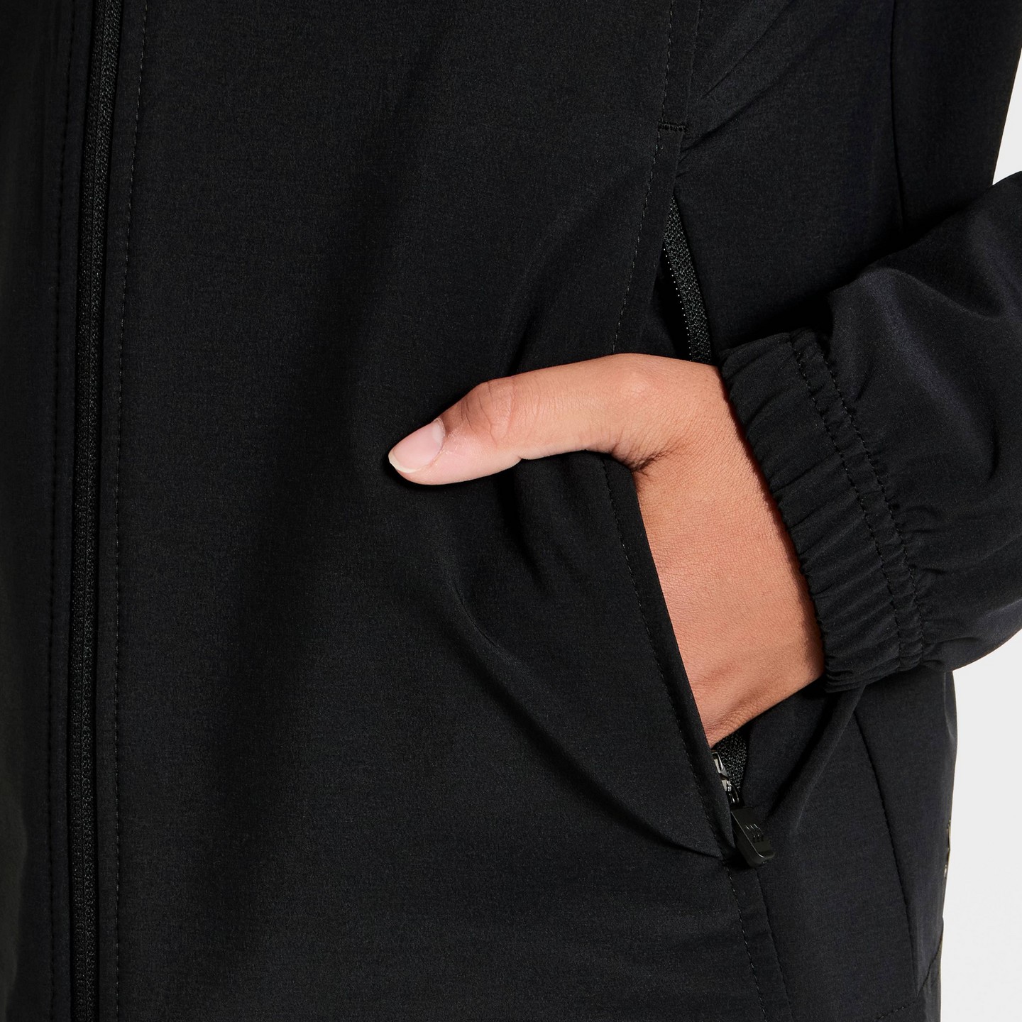 Куртка All In Motion Versatility Fleece Jacket для мальчиков, цвет: Чёрный — фото 3