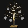 4E's Novelty Glass Heart Christmas Ornament 60mm/2.36" Clear Fillable Ornaments (12 Pack) – Shatterproof Clear Fillable Ornaments for Tree Decor - 2 of 4