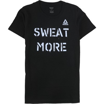 Reebok Womens Sweat More Graphic T-Shirt