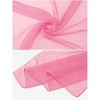 INSPIRE CHIC Women's Solid/Gradient Chiffon Square Soft Sheer Neck Scarves Neckerchief - 4 of 4