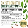 Green Tea Fat Burner 1000mg EGCG Extract Natural Weight Loss Supplement Capsules - 120 Capsules By Nature's Nutrition - 2 of 4