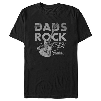 Men's Fender Cool Dads Rock A Stratocaster T-shirt : Target