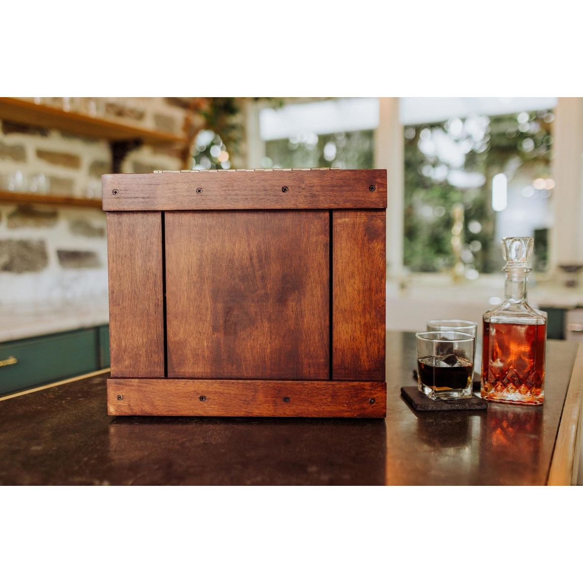 Picnic Time 12pc Barware Box with Decanter Gift Set - thumbnail 5