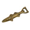 Storied Home Cast Aluminum Fish Shaped Bottle Opener, Antique Gold Finish - 4 of 4