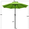 Yaheetech 9FT Outdoor Patio Umbrella with Crank and Push Button to Tilt - 3 of 4