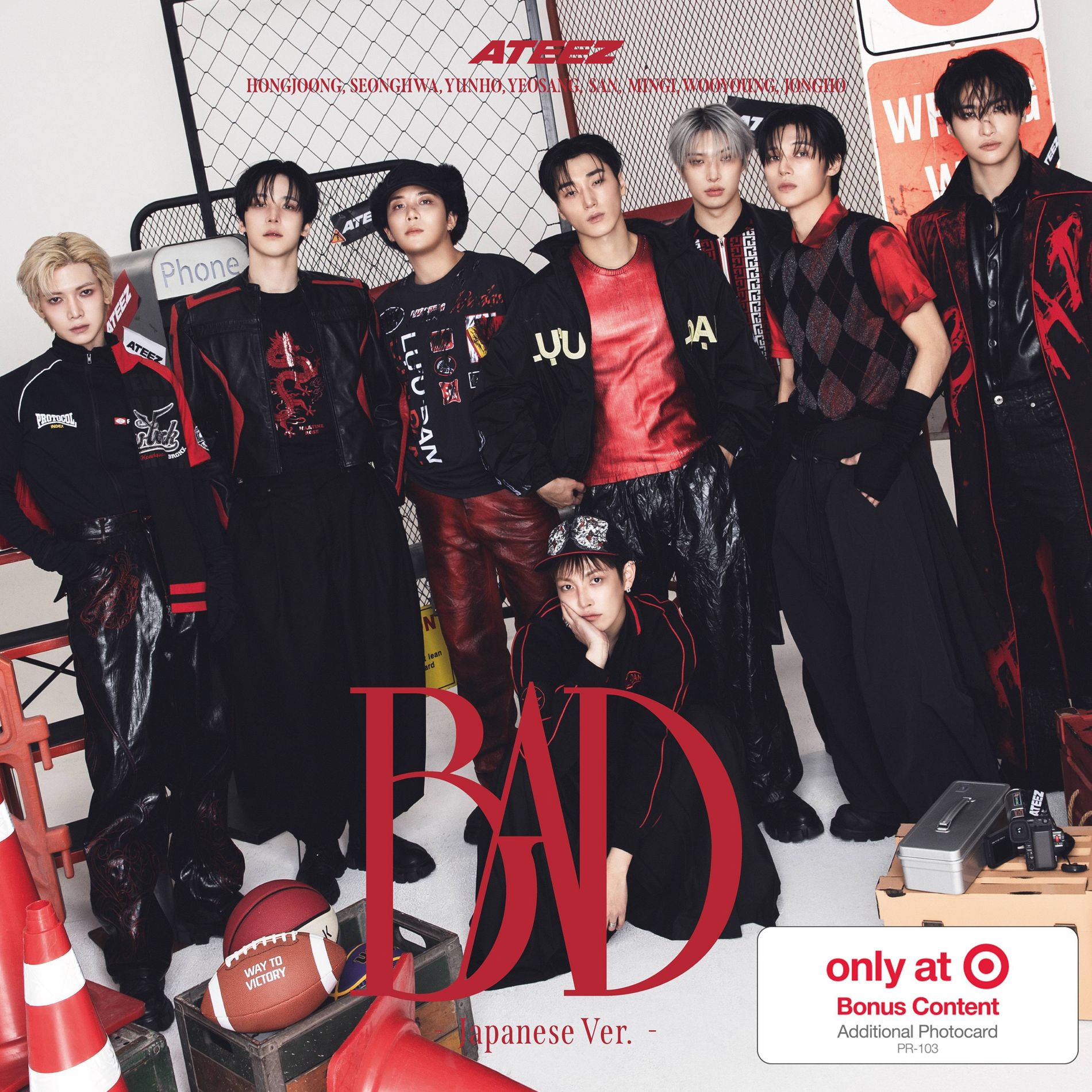 ATEEZ - BAD (Japanese VER.) (Target Exclusive, CD)