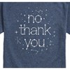 Men's - Instant Message - No Thank You Celestial Stars Constellation Short Sleeve Graphic T-Shirt - 2 of 4