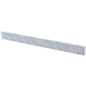 PROOX 60 in. W Marble Vanity Backsplash in White Carrara - 1 of 4