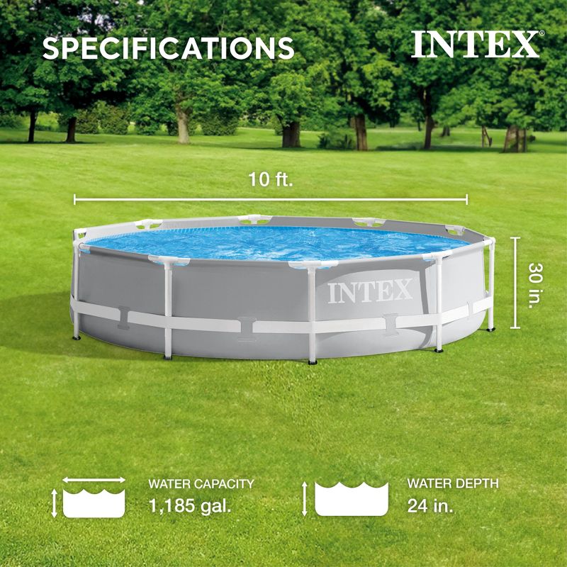 Intex Prism Frame Above Ground Swimming Pool, 3 of 8