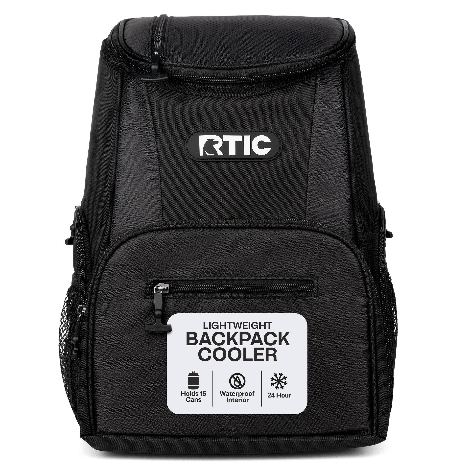 RTIC Outdoors 15 Cans/ 10qt Lightweight Backpack Cooler - Black