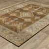 Oriental Weavers Naples 1441X Brown / Grey Indoor /Outdoor Area Rug - 6'7" x 9'4" - 3 of 4