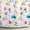 Animal Alphabet Kids' Shower Curtain - Allure Home Creations - 2 of 4