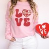 Simply Sage Market Women's Graphic Sweatshirt Love Disco - 2 of 4