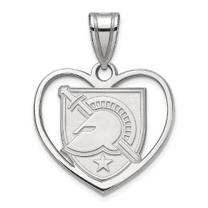 Black Bow Jewelry Sterling Silver U.S. Military Academy Black Knights NCAA Pendant - 1 of 3