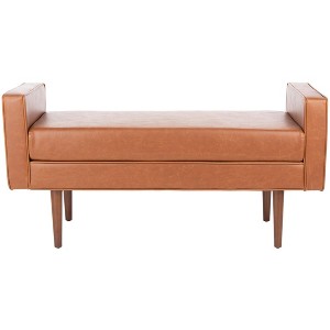 Henri Mid-Century Bench - BCH6303 - Safavieh - 1 of 4