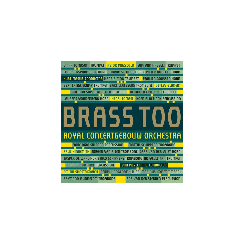 Shostakovich & Glanert & Tomasi & Piazzolla - Brass Too