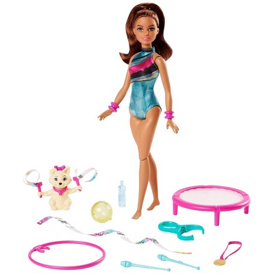 Barbie Dreamhouse Adventures Spin 'n Twirl Gymnast Doll