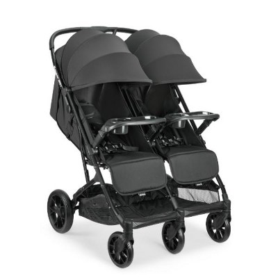Joovy Kooper RS2 Double Stroller With Snack Trays