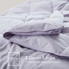 Puredown Lightweight & All-Season Organic Cotton Down Fiber Comforter, Duvet Insert Perfect for Year-Round Use - 3 of 4