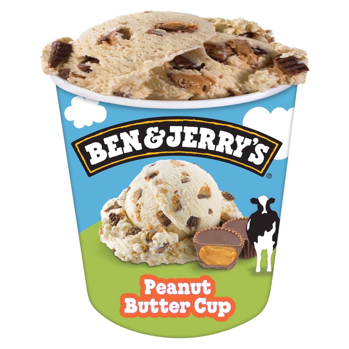Ben & Jerry's Peanut Butter Cup Ice Cream - 16oz: Gluten-Free, Fair Trade Certified - thumbnail 2